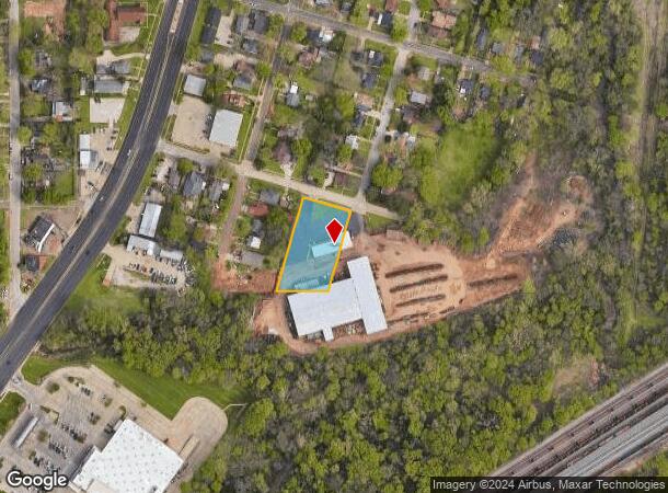  1111 E Olive St, Tyler, TX Parcel Map