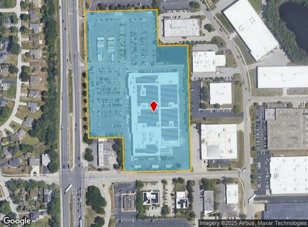  7601 Kingery Hwy, Willowbrook, IL Parcel Map