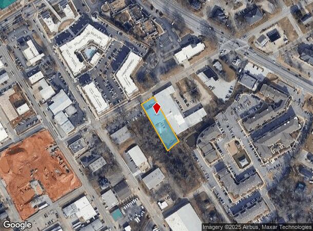  134 College Ave Se, Gainesville, GA Parcel Map