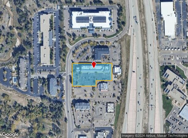  4186 Center Park Dr, Colorado Springs, CO Parcel Map