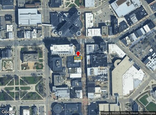  124 S Kalamazoo Mall, Kalamazoo, MI Parcel Map