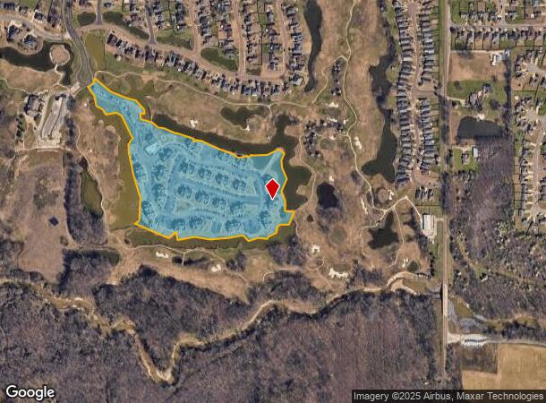 8786 N Creek Blvd, Southaven, MS Parcel Map