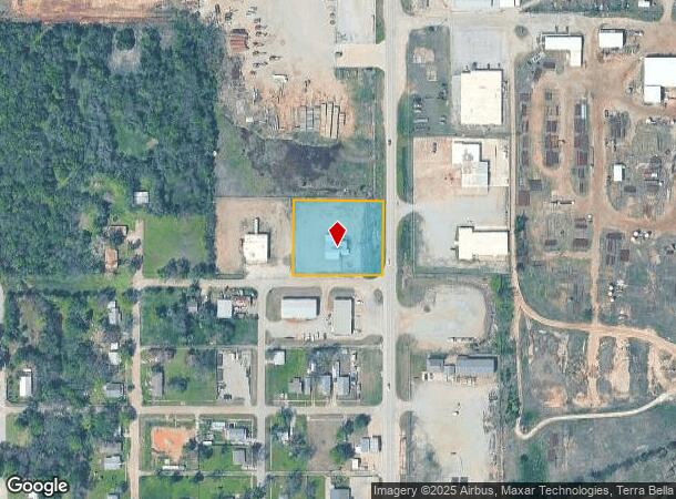 1001 N Little Ave, Cushing, OK Parcel Map