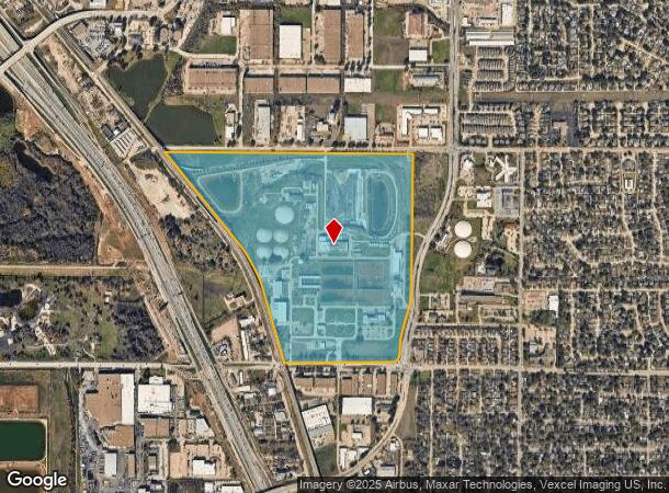 1440 Whitlock Ln, Carrollton, TX Parcel Map