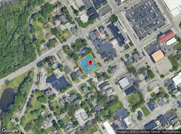  624 S Grand Traverse St, Flint, MI Parcel Map
