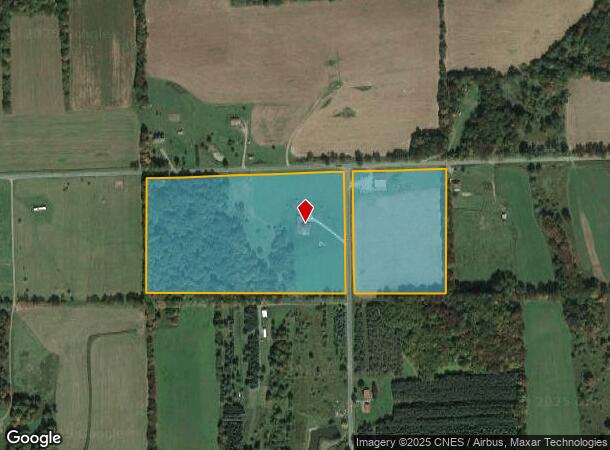  2091 Whites Corners Rd, Harrison Valley, PA Parcel Map