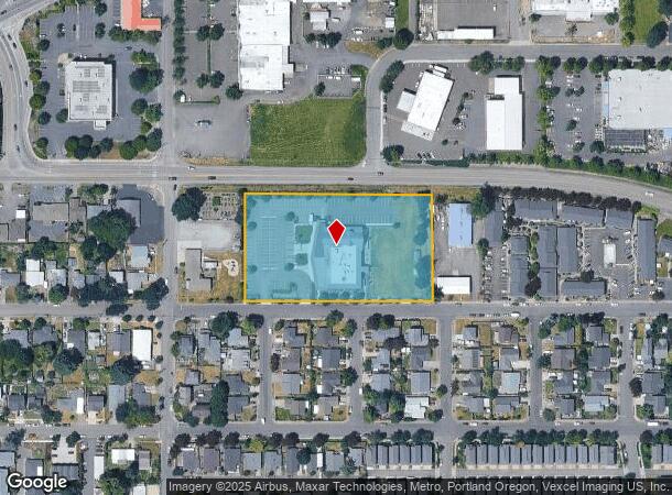 1619 E 2Nd St, Newberg, OR Parcel Map