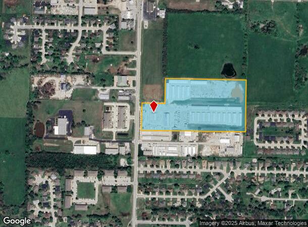  350 S Nicholas Rd, Nixa, MO Parcel Map