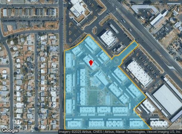 2800 Fremont St, Las Vegas, NV Parcel Map