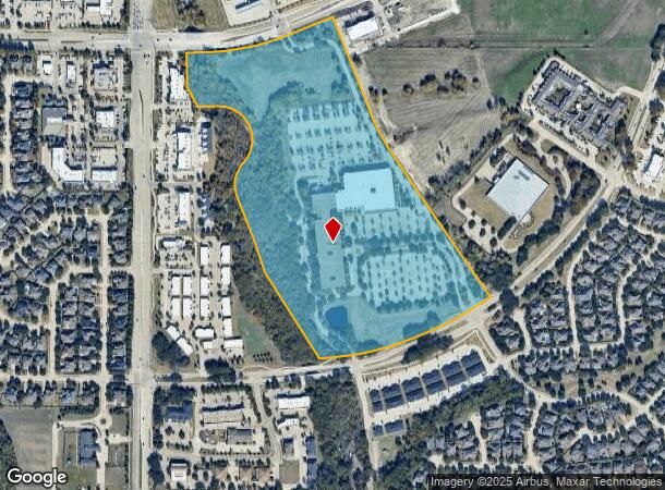  3700 S Stonebridge Dr, Mckinney, TX Parcel Map