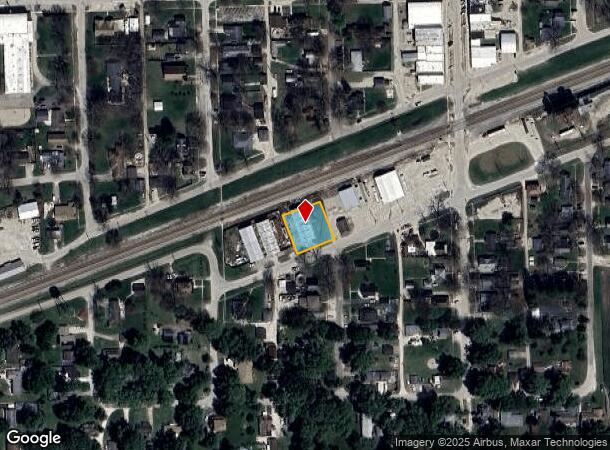 604 South St, Mazon, IL Parcel Map