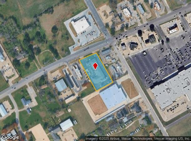 1707 W Henderson St, Cleburne, TX Parcel Map