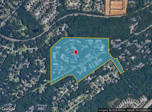  3200 Spring Hill Pky Se, Smyrna, GA Parcel Map