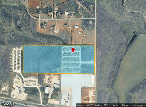 12445 County Road 108 N, Abilene, TX Parcel Map