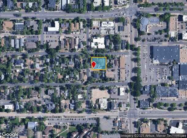  2320 Goss St, Boulder, CO Parcel Map