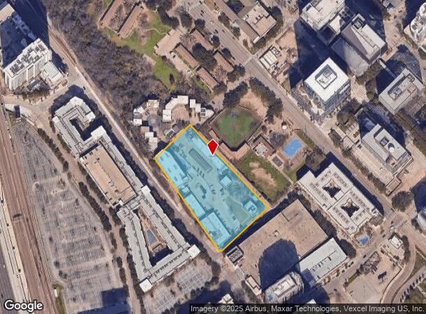 1607 Lyte St, Dallas, TX Parcel Map
