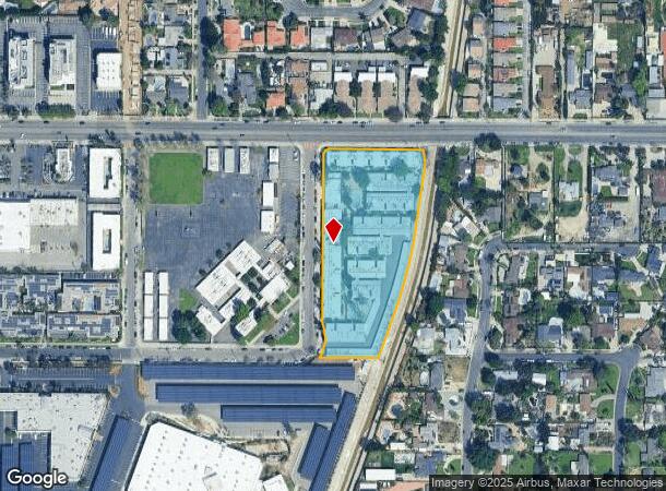  16750 Parthenia St, Northridge, CA Parcel Map