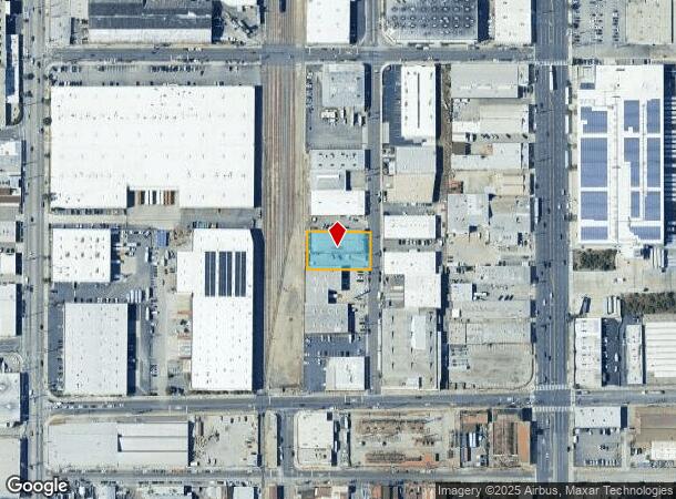 5015 Hampton St, Vernon, CA Parcel Map