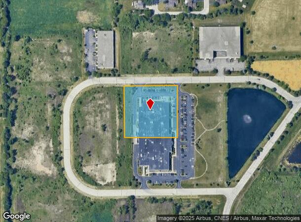  3600 Eagle Nest Dr, Crete, IL Parcel Map