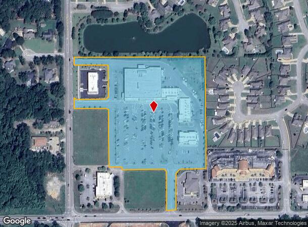 9515 Vaughn Rd, Pike Road, AL Parcel Map