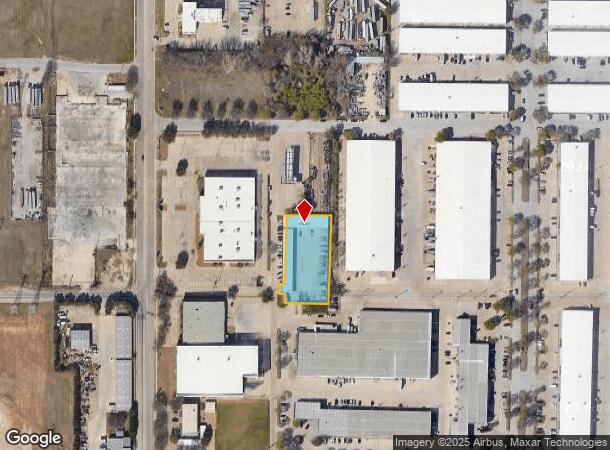  7370 Sand St, Fort Worth, TX Parcel Map