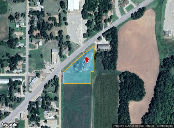 1108 E Us Highway 56, Lyons, KS Parcel Map