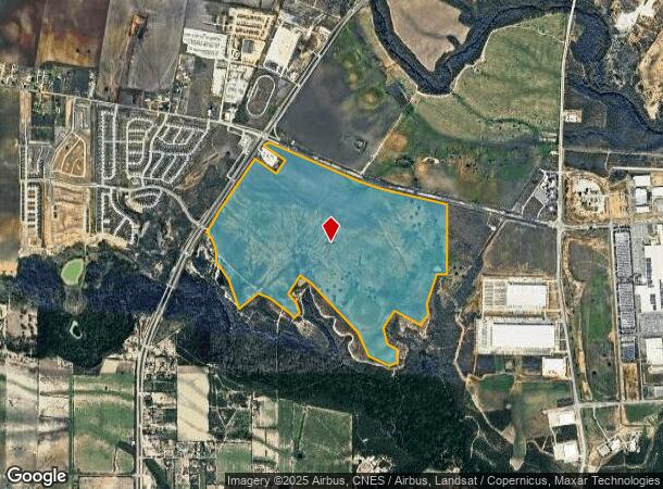 16 S State Highway 16 Ave, San Antonio, TX Parcel Map