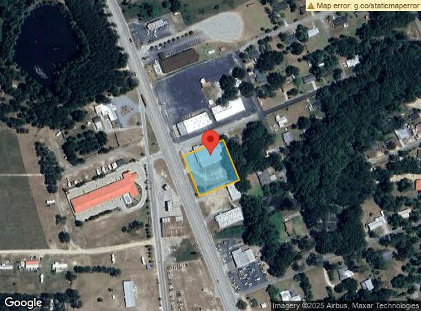  152 W Coffee St, Hazlehurst, GA Parcel Map