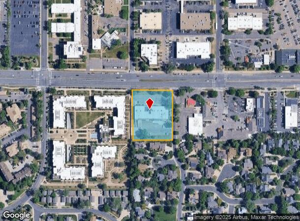 5290 Arapahoe Ave, Boulder, CO Parcel Map