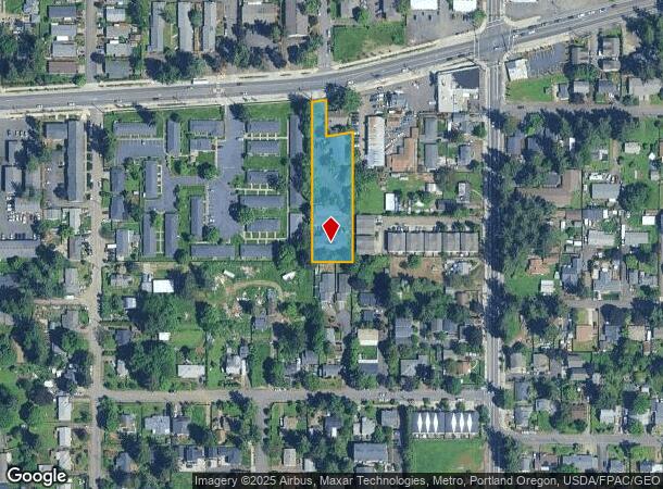13410 Se Powell Blvd, Portland, OR Parcel Map
