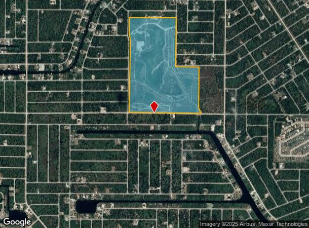  1293 Commerce St, Port Charlotte, FL Parcel Map