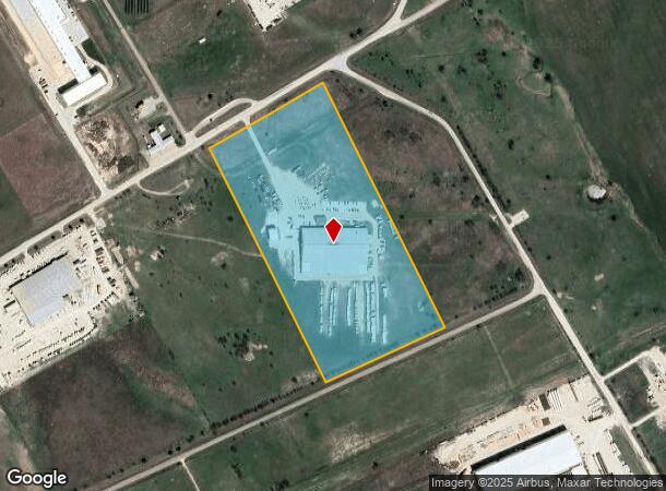  1700 Bluebonnet Pky, Mcgregor, TX Parcel Map