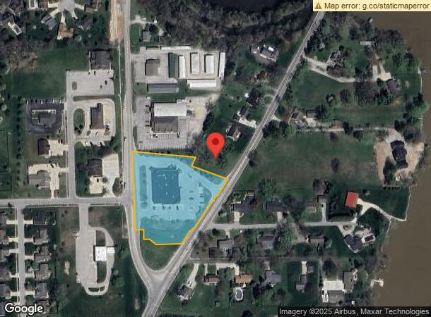  13821 Leo Rd, Leo, IN Parcel Map