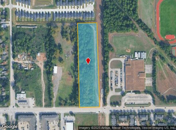  1402 Gears Rd, Houston, TX Parcel Map