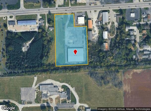 1539 W Main St, Greenfield, IN Parcel Map