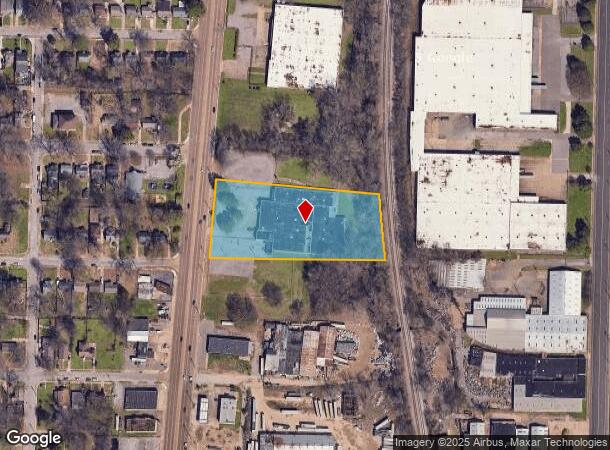  2140 S 3Rd St, Memphis, TN Parcel Map