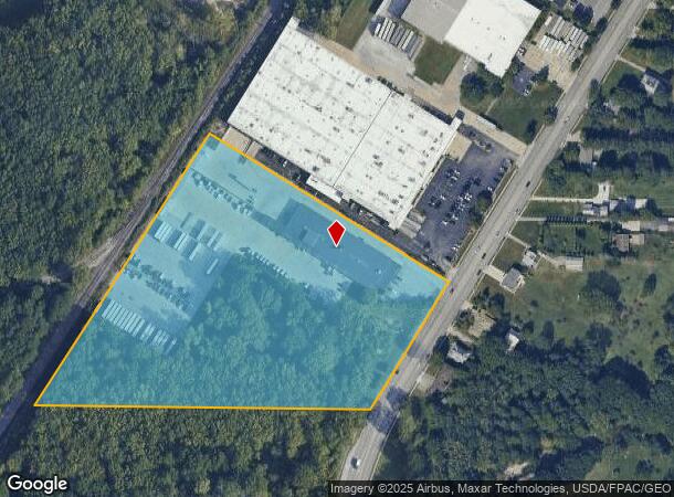  4650 Tiedeman Rd, Cleveland, OH Parcel Map