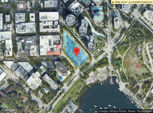  2843 S Bayshore Dr, Miami, FL Parcel Map