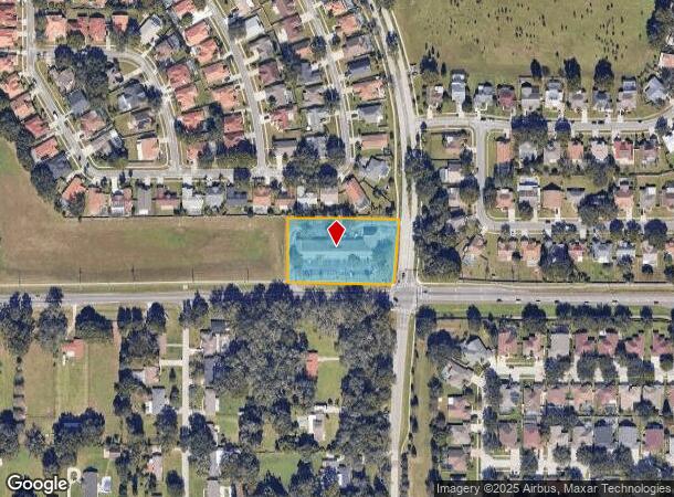 1308 E Lumsden Rd, Brandon, FL Parcel Map