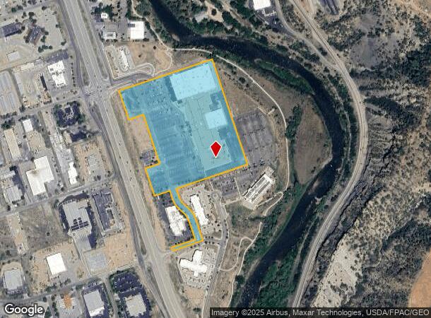 800 S Camino Del Rio, Durango, CO Parcel Map