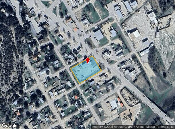  625 N Crockett Ave, Sonora, TX Parcel Map