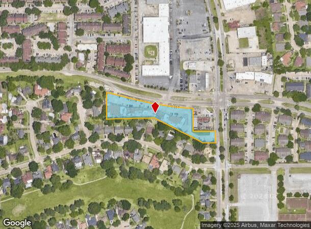  5815 W Gulf Bank Rd, Houston, TX Parcel Map