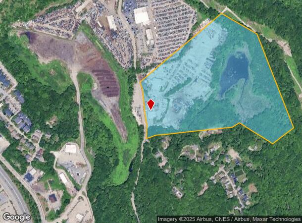 267 Granite St, Worcester, MA Parcel Map