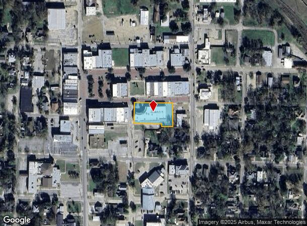 1119 Alamo St, Commerce, TX Parcel Map