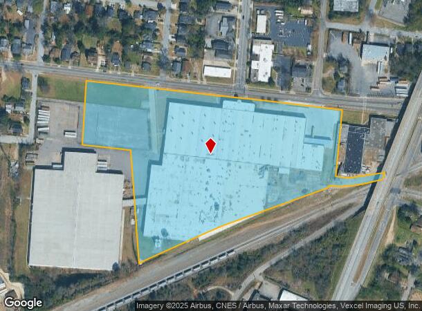 1550 Wrightsboro Rd, Augusta, GA Parcel Map