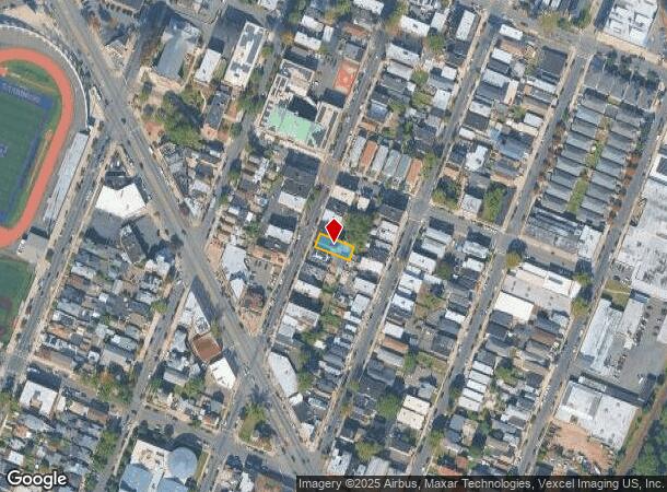  593 N 6Th St, Newark, NJ Parcel Map