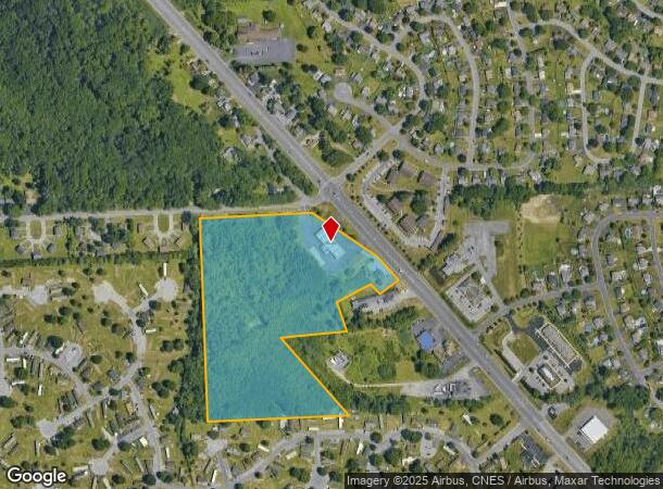 8223 Oswego Rd, Baldwinsville, NY Parcel Map