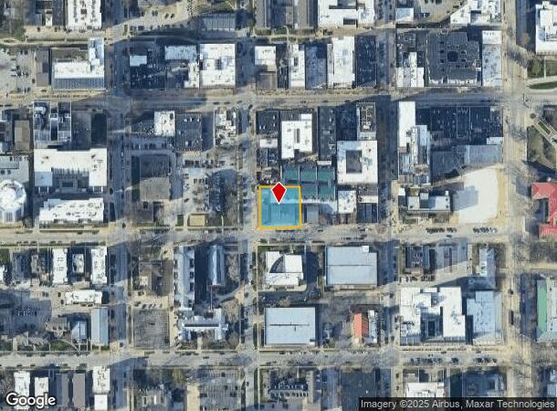 502 E John St, Champaign, IL Parcel Map