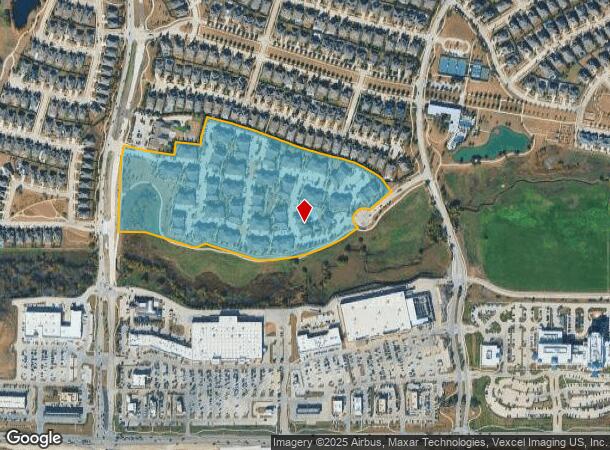 4500 Blue Stem Dr, Prosper, TX Parcel Map