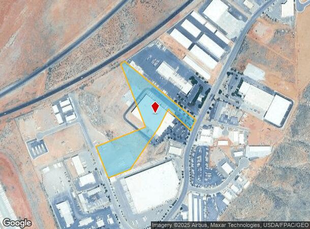 289 N Old Highway 91, Hurricane, UT Parcel Map